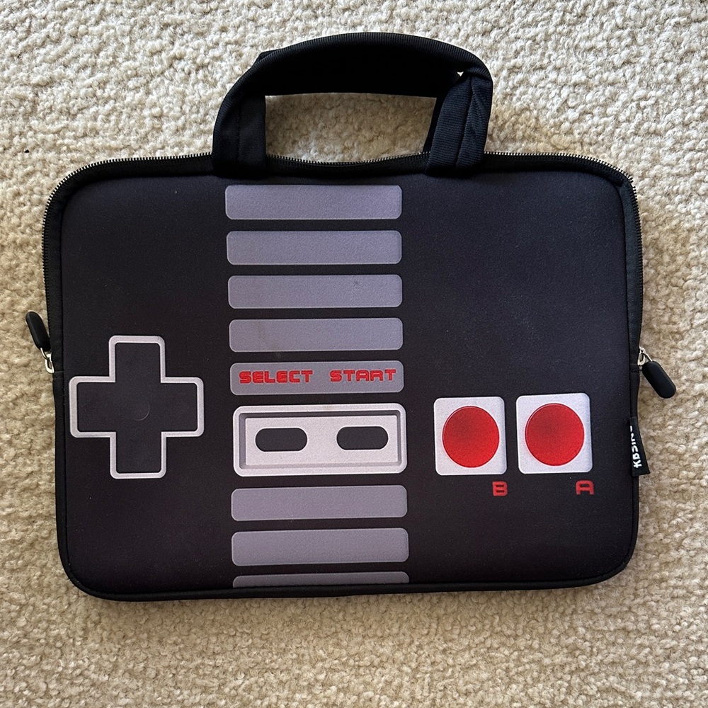 Retro Gaming Console Laptop Sleeve
